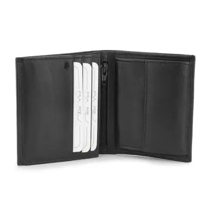 Herrepung med klap til mønter og kort